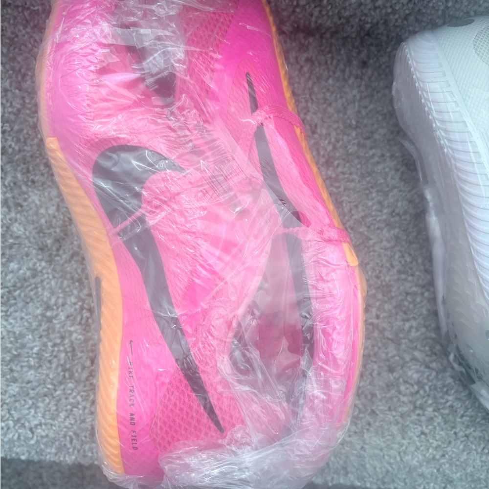Nike Women's Vibrant Pink and Orange Spikes